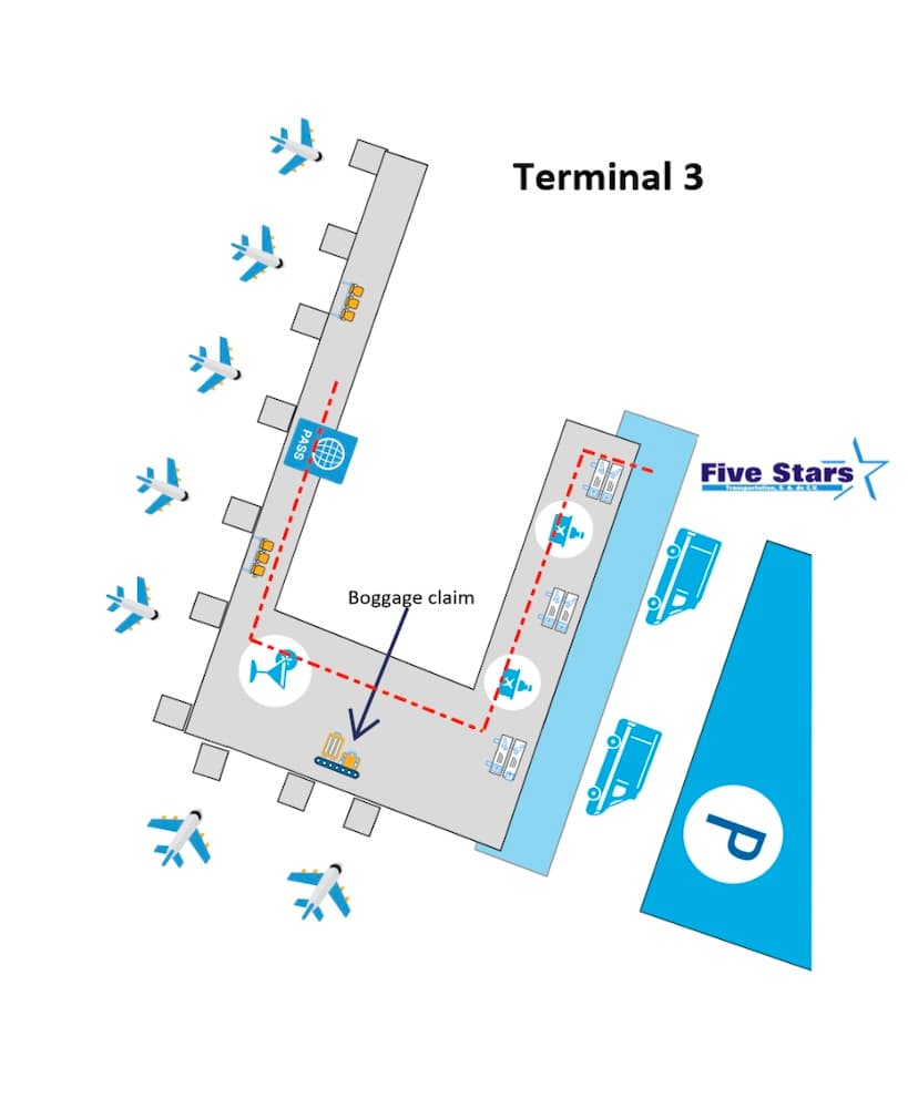 Terminal 3 Layout